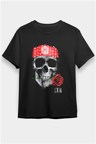 Guns N’ Roses Siyah Unisex Tişört T-Shirt - TişörtFabrikası