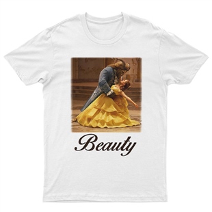 Güzel ve Çirkin Beauty and the Beast Unisex Tişört T-Shirt ET955