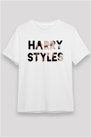 Harry Styles Beyaz Unisex Tişört T-Shirt - TişörtFabrikası