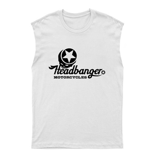 Headbanger Unisex Kesik Kol Tişört Kolsuz T-Shirt KT3299