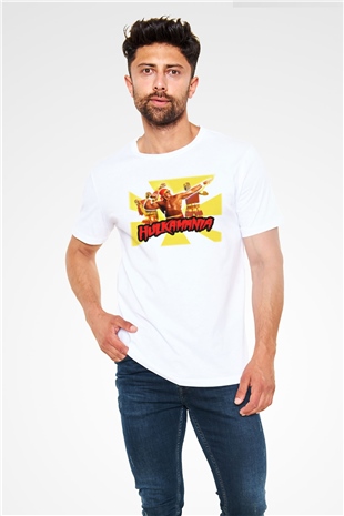 Hulk Hogan Beyaz Unisex Tişört