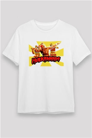 Hulk Hogan Beyaz Unisex Tişört
