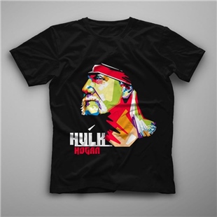 Hulk Hogan Siyah Unisex Tişört