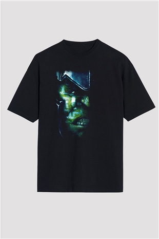 Hulk Siyah Unisex Tişört T-Shirt