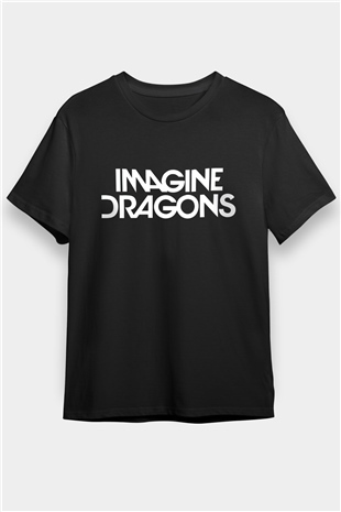 Imagine Dragons Black Unisex  T-Shirt - Tees - Shirts