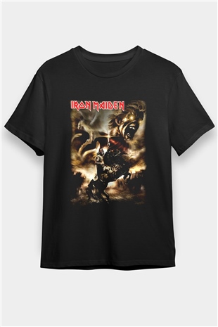 Iron Maiden Alexander The Great Eddie Siyah Unisex Tişört T-Shirt - TişörtFabrikası