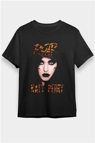 Katy Perry Siyah Unisex Tişört T-Shirt - TişörtFabrikası