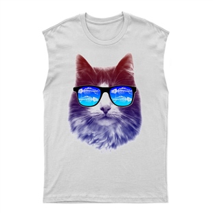 Kedi Baskılı Tasarım Tişört TSRT435