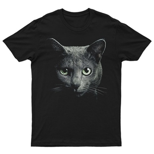 Kedi Baskılı Tasarım Tişört TSRT462