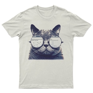 Kedi Baskılı Tasarım Tişört TSRT469