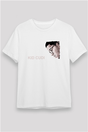 Kid Cudi White Unisex  T-Shirt - Tees