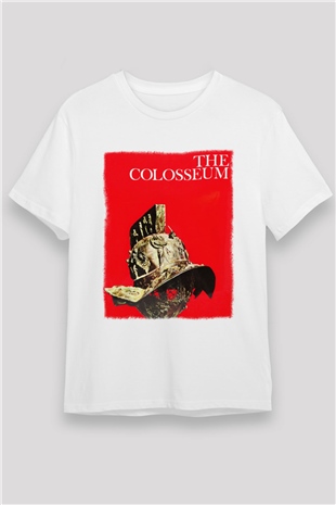 Colosseu White Unisex  T-Shirt