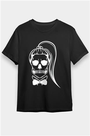 Lady Gaga Siyah Unisex Tişört T-Shirt - TişörtFabrikası