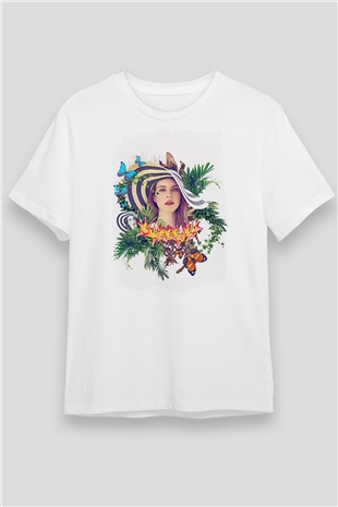 Lana Del Rey White Unisex  T-Shirt - Tees - Shirts