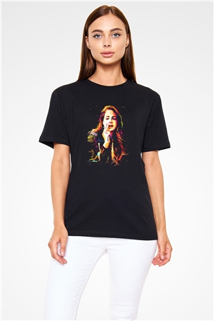 Lana Del Rey Black Unisex  T-Shirt - Tees - Shirts