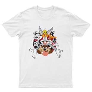 Looney Tunes Unisex Tişört T-Shirt ET500