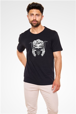 Marilyn Monroe Black Unisex  T-Shirt - Tees - Shirts