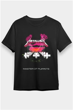Metallica Master Of Puppets Black Unisex  T-Shirt - Tees - Shirts