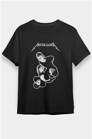 Metallica Siyah Unisex Tişört T-Shirt - TişörtFabrikası