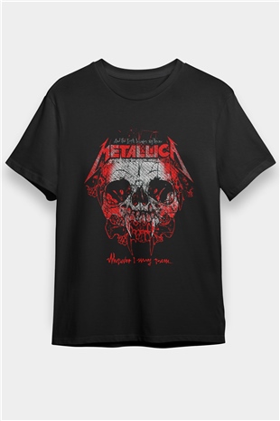Metallica Siyah Unisex Tişört T-Shirt - TişörtFabrikası