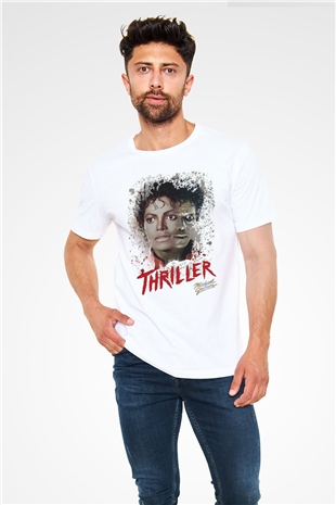 Michael Jackson White Unisex  T-Shirt - Tees - Shirts