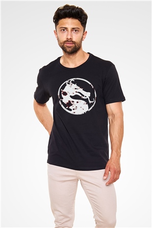 Mortal Kombat Siyah Unisex Tişört T-Shirt