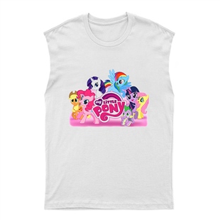 My Little Pony Unisex Kesik Kol Tişört Kolsuz T-Shirt KT508