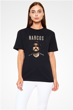 Narcos Pablo Escobar Siyah Unisex Tişört T-Shirt
