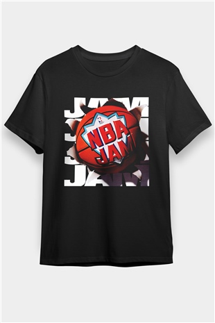 NBA Jam Siyah Unisex Tişört T-Shirt