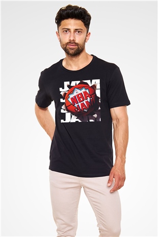 NBA Jam Siyah Unisex Tişört T-Shirt