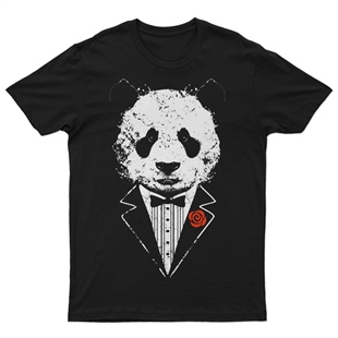 Panda Baskılı Tasarım Tişört TSRT357