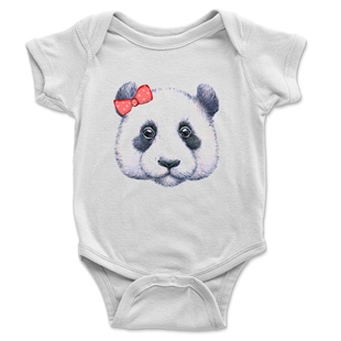 Panda Baskılı Tasarım Tişört TSRT358