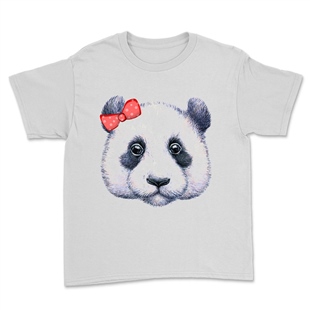 Panda Baskılı Tasarım Tişört TSRT358