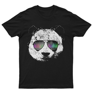 Panda Baskılı Tasarım Tişört TSRT363