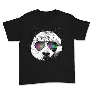 Panda Baskılı Tasarım Tişört TSRT363