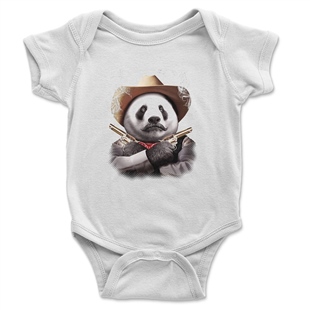 Panda Baskılı Tasarım Tişört TSRT366