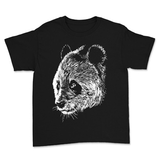 Panda Baskılı Tasarım Tişört TSRT367