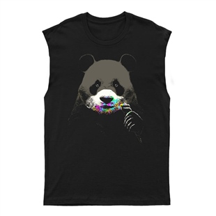 Panda Baskılı Tasarım Tişört TSRT381