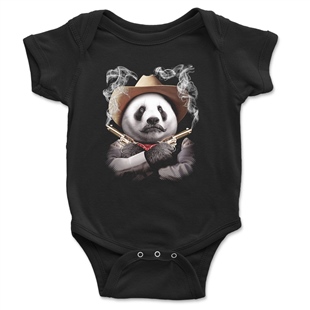 Panda Baskılı Tasarım Tişört TSRT395