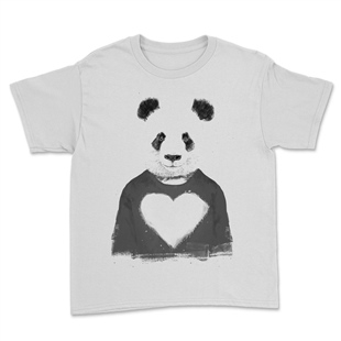 Panda Baskılı Tasarım Tişört TSRT400
