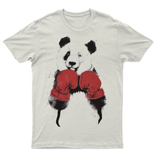 Panda Baskılı Tasarım Tişört TSRT404