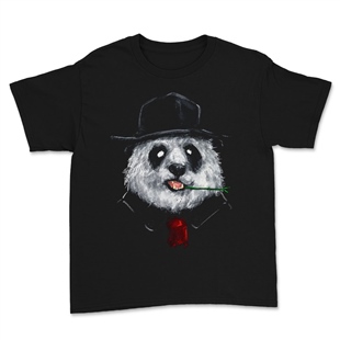 Panda Baskılı Tasarım Tişört TSRT409
