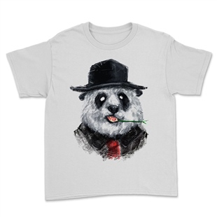Panda Baskılı Tasarım Tişört TSRT414