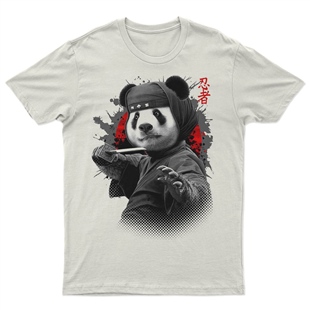 Panda Baskılı Tasarım Tişört TSRT421