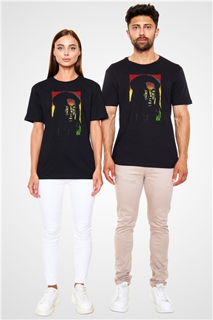 Peter Tosh Siyah Unisex Tişört T-Shirt - TişörtFabrikası