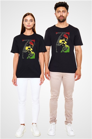 Peter Tosh Siyah Unisex Tişört T-Shirt - TişörtFabrikası