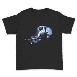PUBG Siyah Çocuk Tişörtü Unisex T-Shirt