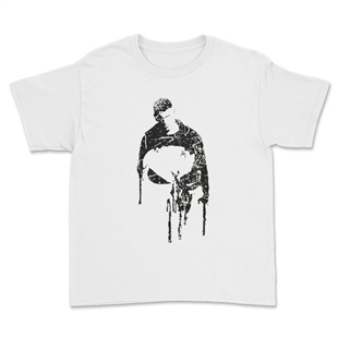 Punisher Beyaz Çocuk Tişörtü Unisex T-Shirt