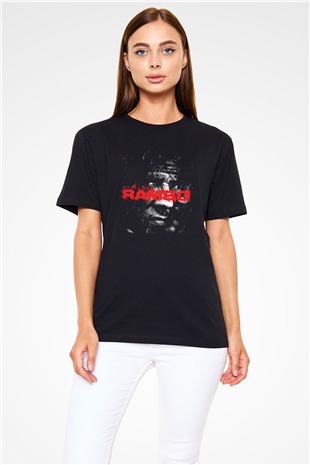 Rambo Siyah Unisex Tişört