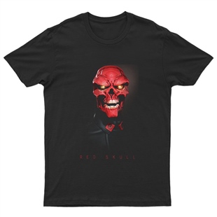 Red Skull Unisex Tişört T-Shirt ET7046